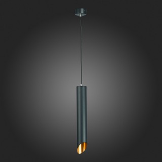 ST152.413.01 Светильник подвесной Черный GU10 1*50W  IP20 D60xH400 220V Без ламп ST152-foto6