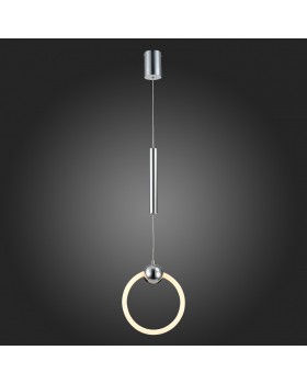 SL1578.103.01 Подвес ST-Luce Хром/Белый,Хром LED 1*15W 3000K GIERA-foto7