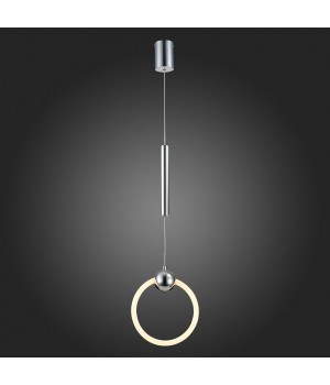 SL1578.103.01 Подвес ST-Luce Хром/Белый,Хром LED 1*15W 3000K GIERA-foto7