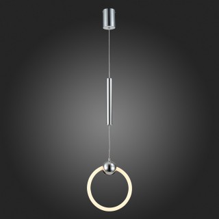 SL1578.103.01 Подвес ST-Luce Хром/Белый,Хром LED 1*15W 3000K GIERA-foto7