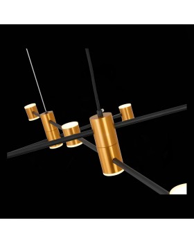 SL1596.423.22 Светильник подвесной ST-Luce Золотистый, Черный/Белый LED 22*3W 3000K ANICHITA-foto7