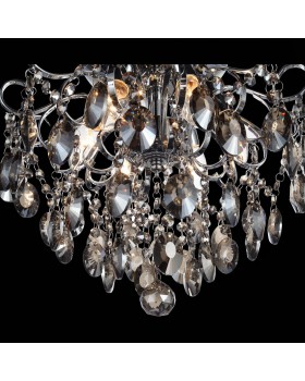 SL846.102.06 Люстра подвесная ST-Luce Темный хром/Тонированный черный E14 6*40W ORECCHINI-foto11