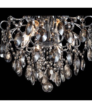 SL846.102.06 Люстра подвесная ST-Luce Темный хром/Тонированный черный E14 6*40W ORECCHINI-foto11