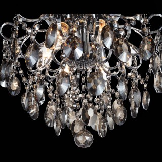 SL846.102.06 Люстра подвесная ST-Luce Темный хром/Тонированный черный E14 6*40W ORECCHINI-foto11