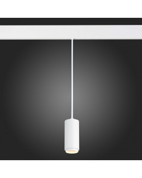 ST357.533.06 Магнитный трековый светильник подвесной ZOOM белый LED 1*6W 3000K 667Lm Ra>80 10-60° IP20 D60xH120 48V ZIRO-foto5
