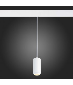 ST357.533.06 Магнитный трековый светильник подвесной ZOOM белый LED 1*6W 3000K 667Lm Ra>80 10-60° IP20 D60xH120 48V ZIRO-foto5