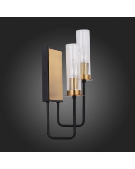 SL336.301.02 Бра ST-Luce Коричневый, Бронза/Прозрачный E14 2*60W DELAVERA-foto6