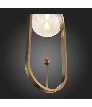 SL1201.203.01 Подвес ST-Luce Бронзовый/Коньячный G9 1*5W CIRCONO-foto8