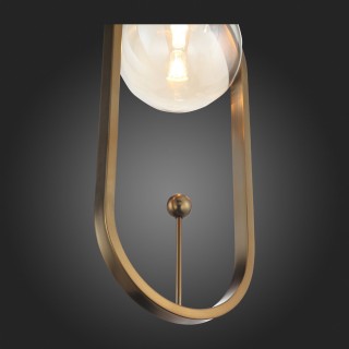 SL1201.203.01 Подвес ST-Luce Бронзовый/Коньячный G9 1*5W CIRCONO-foto8