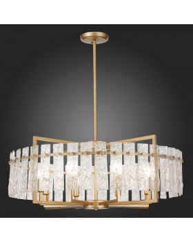 SL1632.203.08 Люстра подвесная ST-Luce Шампань/Прозрачный E14 8*60W MIRA-foto5