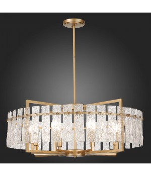 SL1632.203.08 Люстра подвесная ST-Luce Шампань/Прозрачный E14 8*60W MIRA-foto5