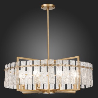 SL1632.203.08 Люстра подвесная ST-Luce Шампань/Прозрачный E14 8*60W MIRA-foto5