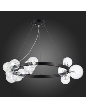 SL1165.403.15 Светильник подвесной ST-Luce Черный/Прозрачный G4 15*5W NECTON-foto5