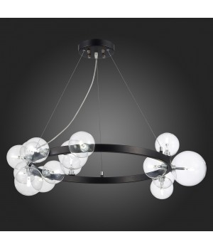 SL1165.403.15 Светильник подвесной ST-Luce Черный/Прозрачный G4 15*5W NECTON-foto5