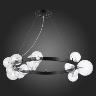 SL1165.403.15 Светильник подвесной ST-Luce Черный/Прозрачный G4 15*5W NECTON-foto5