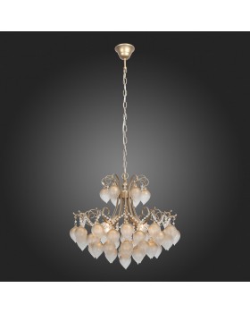 SL659.303.04 Люстра подвесная ST-Luce Золотистый/Золотистый E14 4*40W FRUTTI-foto5