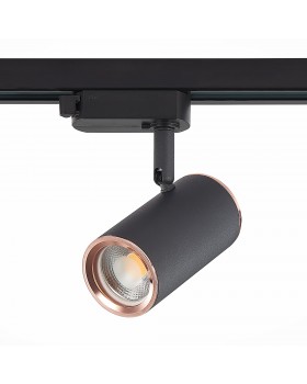 ST301.426.01 Св-к трек. Черный GU10 1*50W L104xW54xH111 220V Без ламп CROMI-foto2