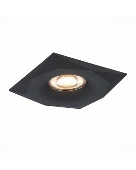 ST203.408.01 Св-к встр. Мат. черный GU10 1*50W L95xW95xH25 220V Без ламп OVASIS-foto3