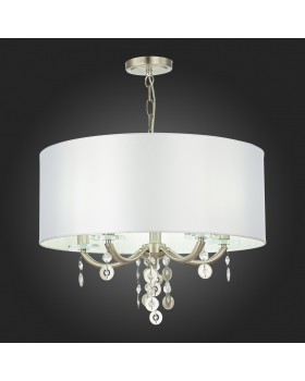 SL1757.113.05 Люстра подвесная ST-Luce Никель/Белый E14 5*40W KATENA-foto7