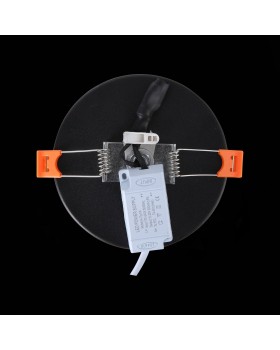 ST104.402.06 Светильник потолочный Черный LED 1*6W 3000K 468Lm Ra>80 120° IP20 D110xH20 170-240V CIAMELLA-foto6