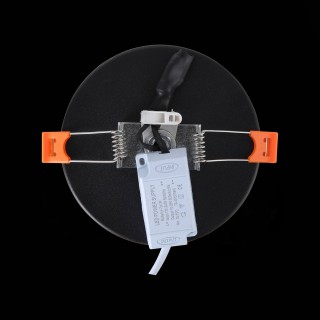 ST104.402.06 Светильник потолочный Черный LED 1*6W 3000K 468Lm Ra>80 120° IP20 D110xH20 170-240V CIAMELLA-foto6
