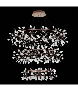 SL379.203.486 Люстра подвесная ST-Luce Медный/Белый LED 486*0,5W 3500K RAFINA-foto5