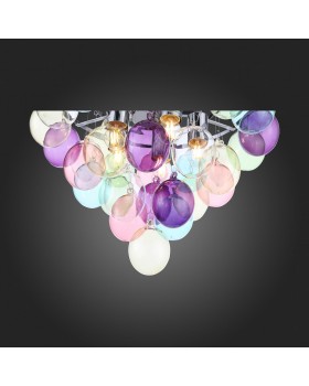 SL432.153.05 Светильник подвесной ST-Luce Хром/Разноцветный E27 5*60W SOSPIRO-foto3