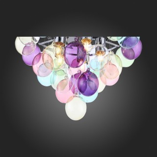 SL432.153.05 Светильник подвесной ST-Luce Хром/Разноцветный E27 5*60W SOSPIRO-foto3