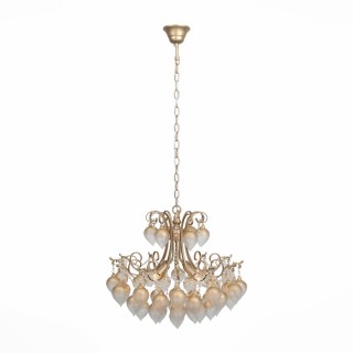 SL659.303.04 Люстра подвесная ST-Luce Золотистый/Золотистый E14 4*40W FRUTTI-foto2