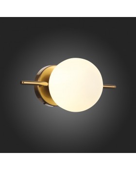 SL1126.201.01 Светильник настенный ST-Luce Золотистый/Белый G9 1*5W FORCIO-foto12