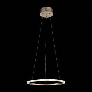 SL1501.203.01 Люстра подвесная ST-Luce Золото/Прозрачный LED 1*12W 4000K SORANO-foto5