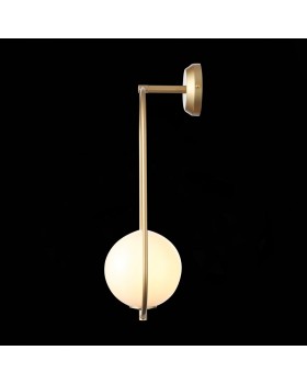 SL1118.201.01 Светильник настенный ST-Luce Золотистый/Белый E14 1*40W PENOLO-foto6