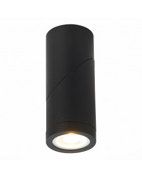 ST650.402.01 Светильник потолочный Черный GU10 1*50W IP20 D60xH190 180-240V Без ламп ST650-foto3