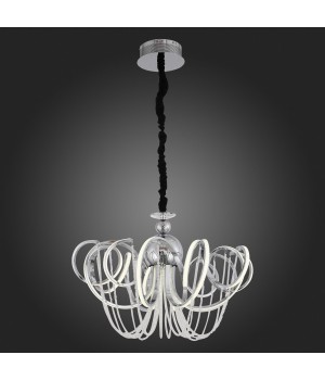 SL959.103.08 Люстра подвесная ST-Luce Хром/Белый LED 8*8W 4000K TRAVASO-foto7