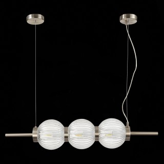 SL1155.113.03 Светильник подвесной ST-Luce Никель/Прозрачный E14 3*40W MARENA-foto8