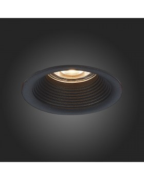 ST202.408.01 Св-к встр. Мат. черный GU10 1*50W D89xH40 220V Без ламп MOBARRA-foto9