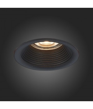 ST202.408.01 Св-к встр. Мат. черный GU10 1*50W D89xH40 220V Без ламп MOBARRA-foto9