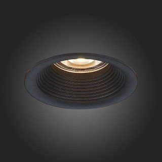 ST202.408.01 Св-к встр. Мат. черный GU10 1*50W  D89xH40 220V Без ламп MOBARRA-foto9