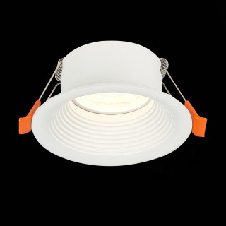 ST202.508.01 Св-к встр. Мат. белый GU10 1*50W  D89xH40 220V Без ламп MOBARRA-foto4