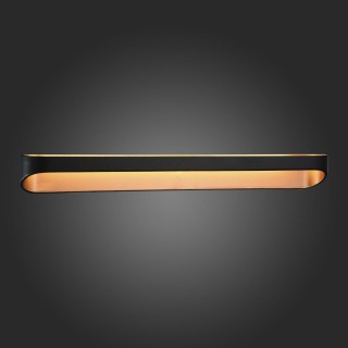 SL582.411.01 Светильник настенный ST-Luce Черный, Золото/Черный, Золото LED 1*18W 4000K MENSOLA-foto3