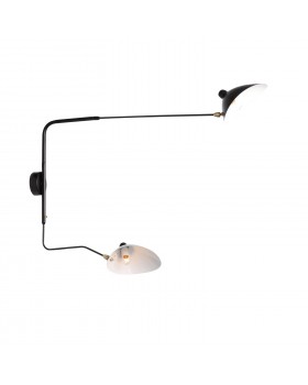 SL305.401.02 Светильник настенный ST-Luce Черный/Черный, Белый E27 2*60W SPRUZZO-foto2