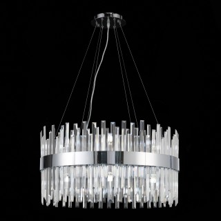 SL1160.103.18 Люстра подвесная ST-Luce Хром/Хром, Прозрачный G9 18*5W BAFO-foto11