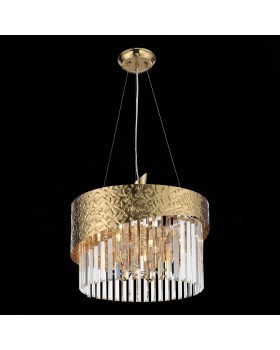 SL1100.303.06 Люстра подвесная ST-Luce Античная латунь/Античная латунь, Прозрачный E14 6*60W TEFINA-foto9