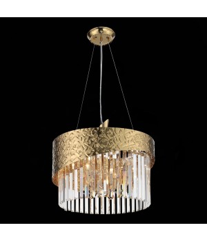 SL1100.303.06 Люстра подвесная ST-Luce Античная латунь/Античная латунь, Прозрачный E14 6*60W TEFINA-foto9