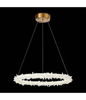 SL6105.203.01 Люстра подвесная ST-Luce Золотистый/Прозрачный LED 1*58W 3000 - 6500K Lucchero-foto6