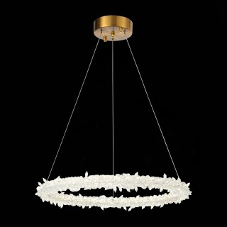 SL6105.203.01 Люстра подвесная ST-Luce Золотистый/Прозрачный LED 1*58W 3000 - 6500K Lucchero-foto6