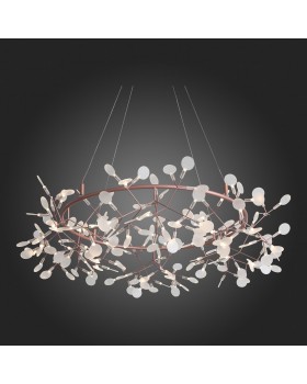 SL379.203.162 Люстра подвесная ST-Luce Медный/Белый LED 162*0,5W 3500K RAFINA-foto6