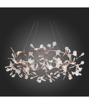 SL379.203.162 Люстра подвесная ST-Luce Медный/Белый LED 162*0,5W 3500K RAFINA-foto6