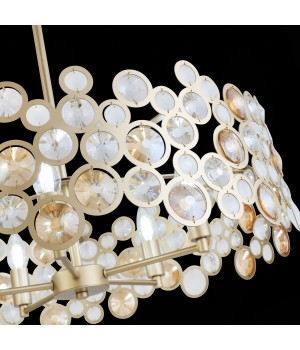 SL1172.203.05 Светильник подвесной ST-Luce Золотистый/Золотистый, Прозрачный E14 5*60W NAMIO-foto7