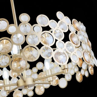 SL1172.203.05 Светильник подвесной ST-Luce Золотистый/Золотистый, Прозрачный E14 5*60W NAMIO-foto7